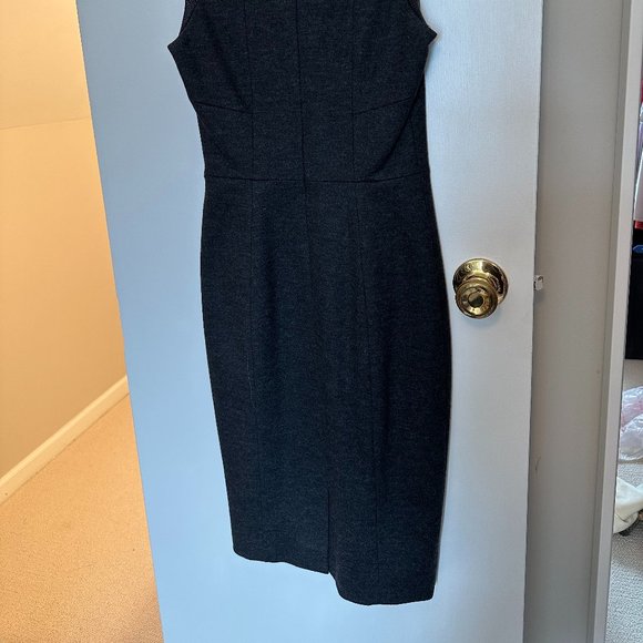 Judith & Charles dark grey wool shift dress - Size 0 - Picture 3 of 3